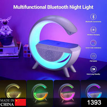 3-in-1 Multi-function Led Night Lamp With Bluetooth Speaker Wireless Charging For Bedroom For Music Party And Mood Lighting - Perfect Gift For All Occasions