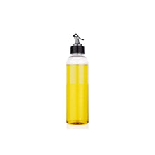 1Liter Oil Dispenser with Lid - Clear Drip Free Spout Controlled Use