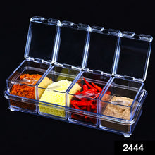 Crystal Seasoning Acrylic Box Pepper Salt Spice Rack