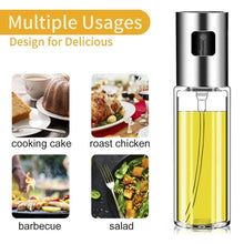 Oil Sprayer Dispenser Oil Versatile Glass Spray Bottle For Cooking  Multi Use Bottle