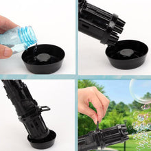 8-hole Battery Operated Bubbles Gun Toys For Boys And Girls